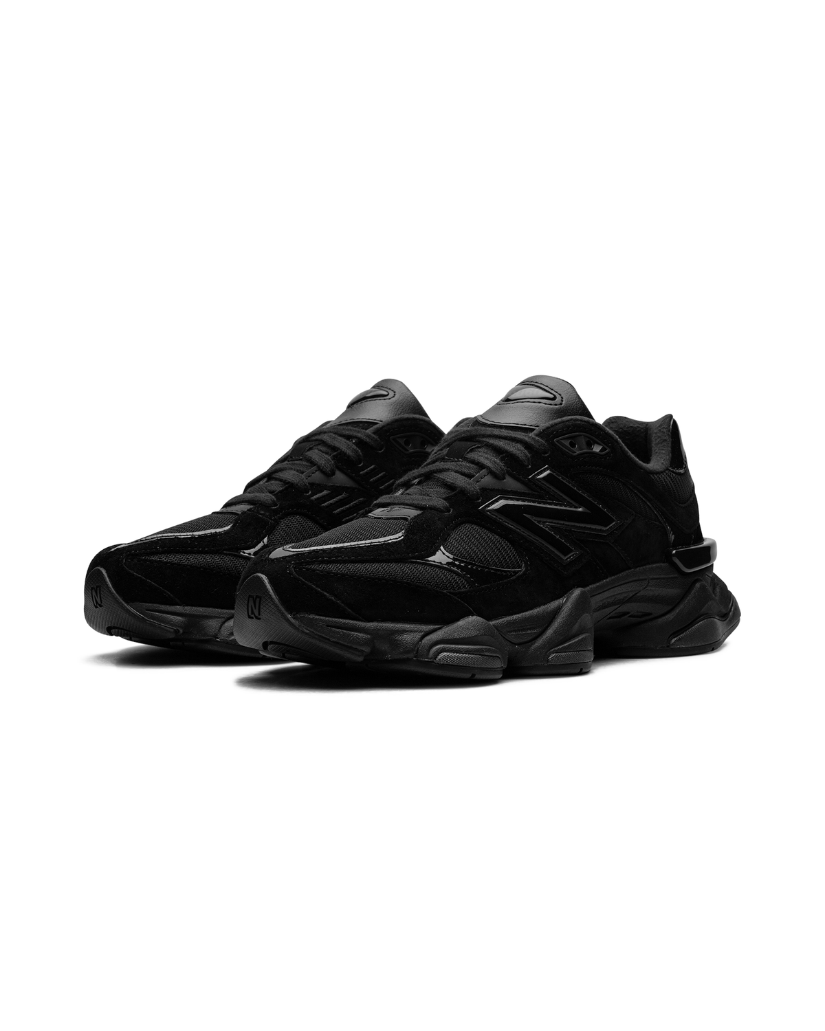New Balance 9060 Triple Black Patent