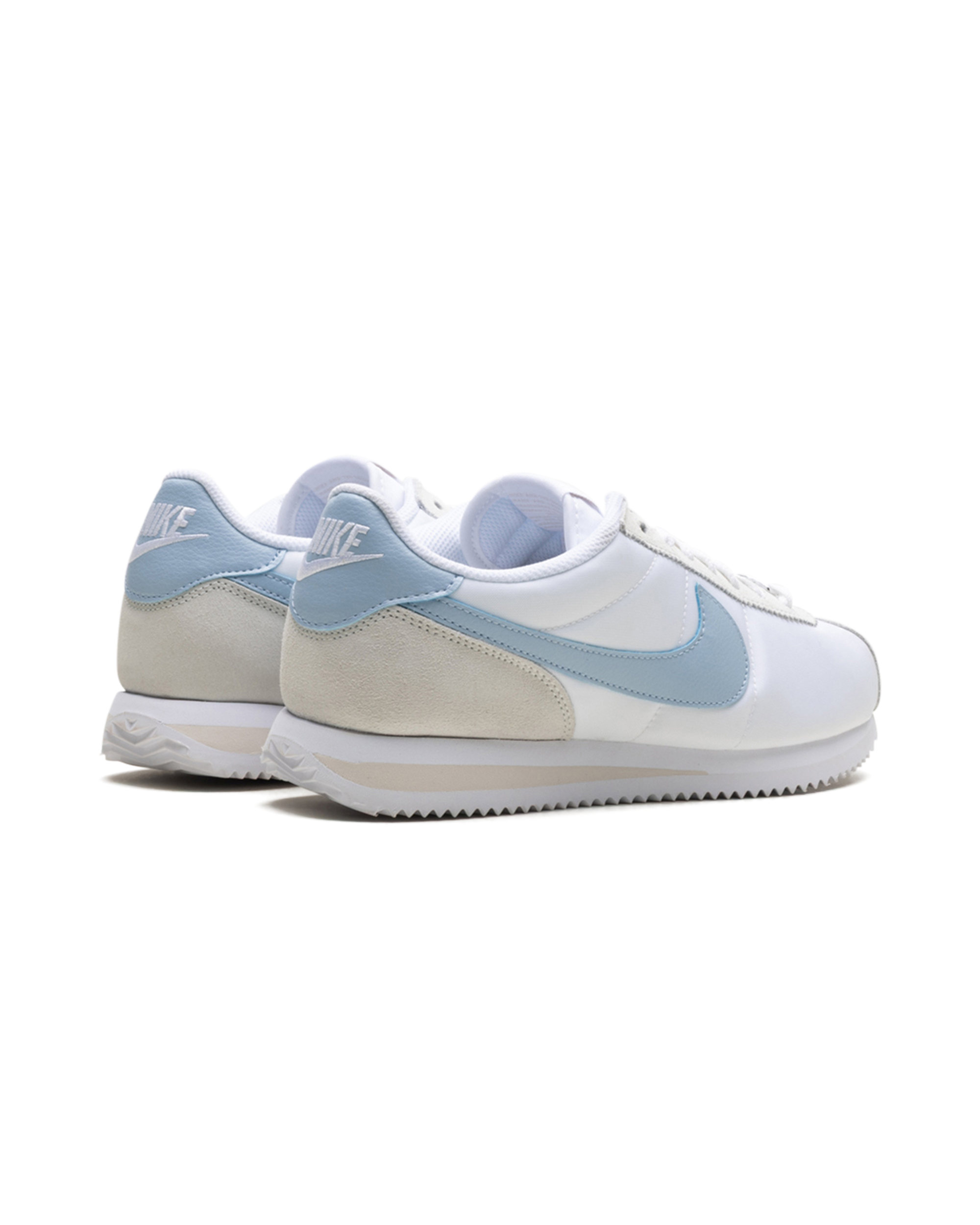 Nike Cortez Textile White Light Orewood Brown Summit White Light Armory Blue (Women's)