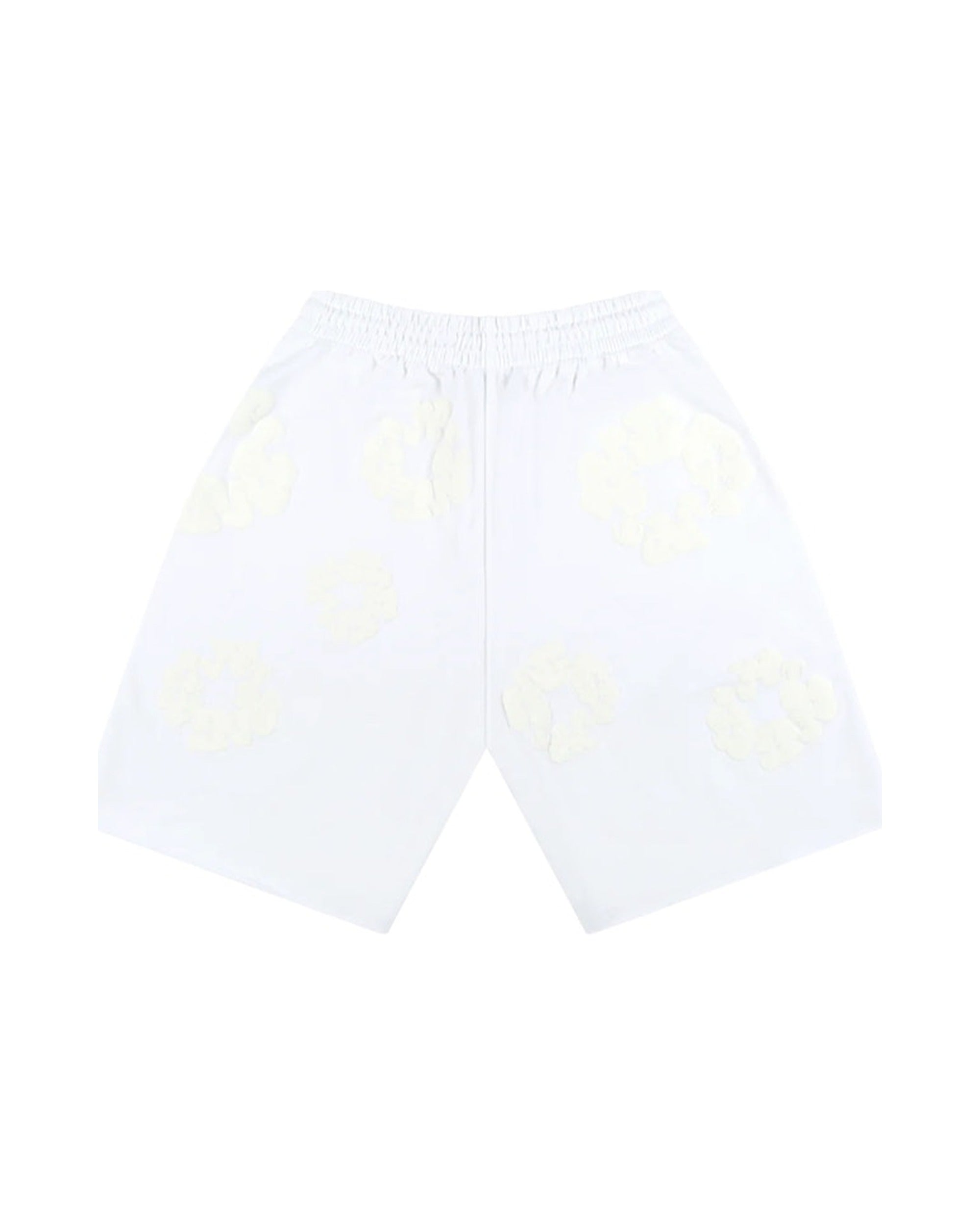 Denim Tears Mono Cotton Wreath Shorts White
