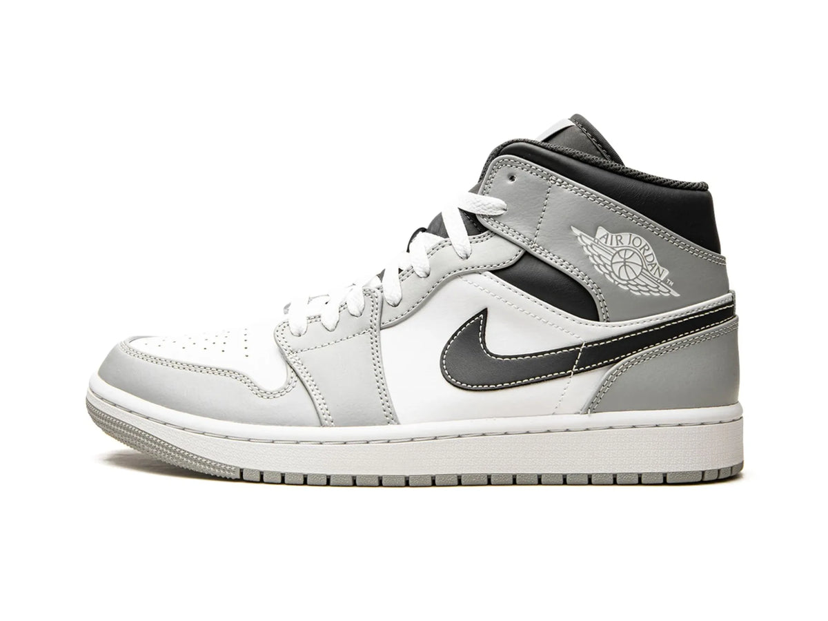 Nike Air Jordan 1 Mid "Light Smoke Grey Anthracite" - street-bill.dk