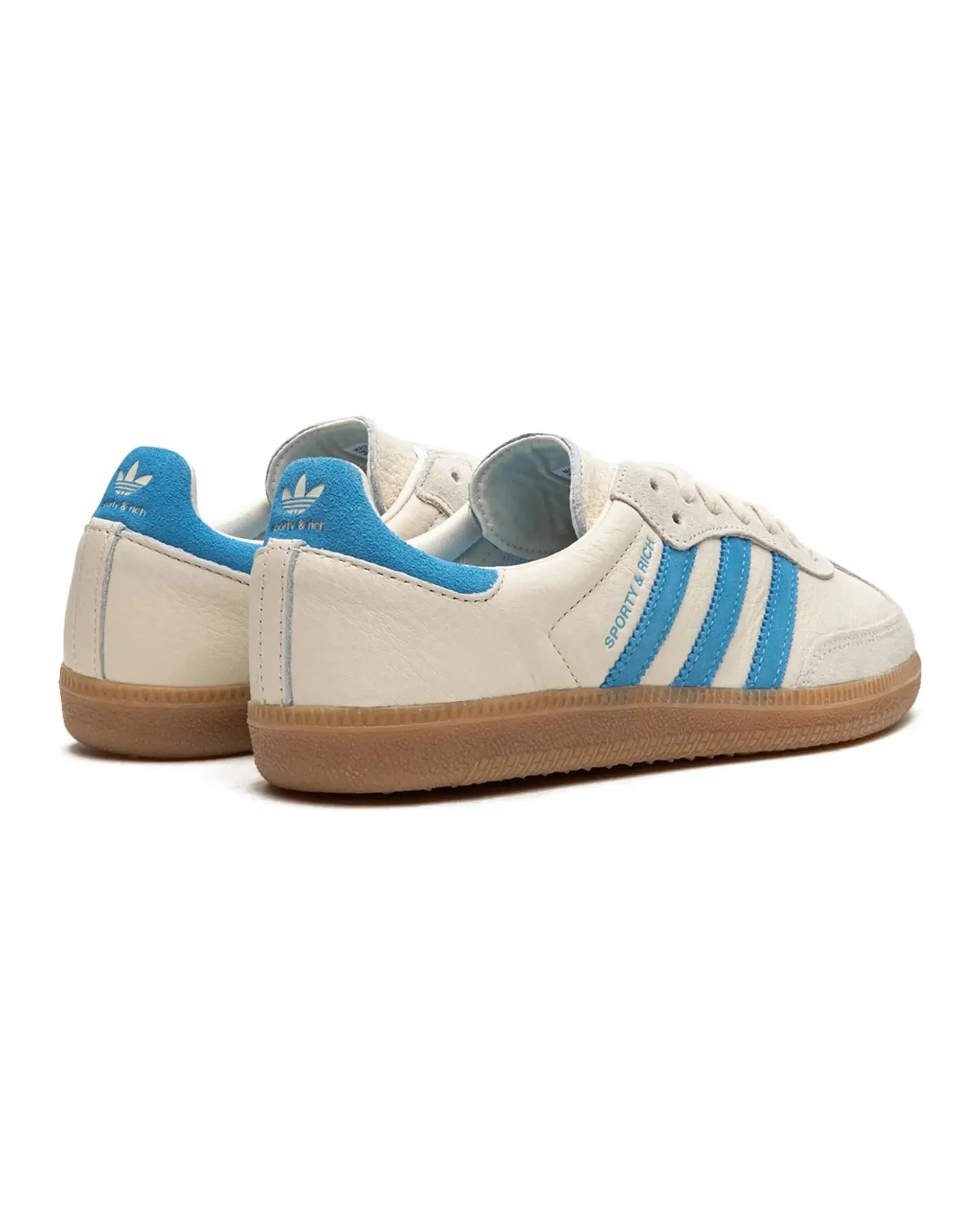 Adidas Samba OG Sporty & Rich "Beige Blue" - street-bill.dk