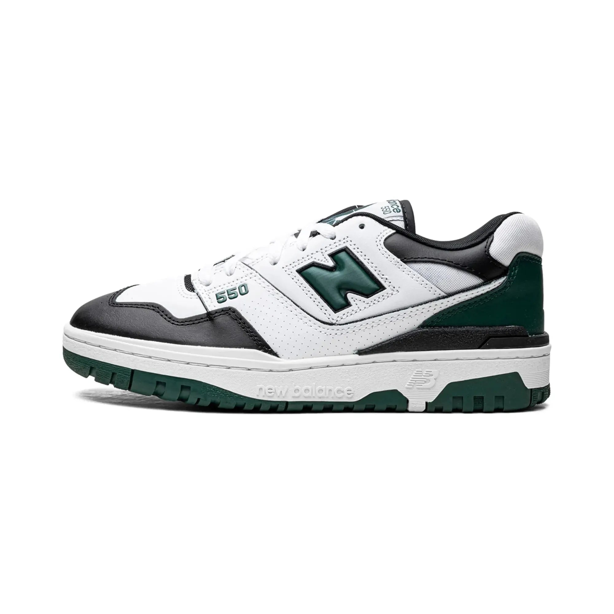 New Balance 550 "White Green Black" - street-bill.dk