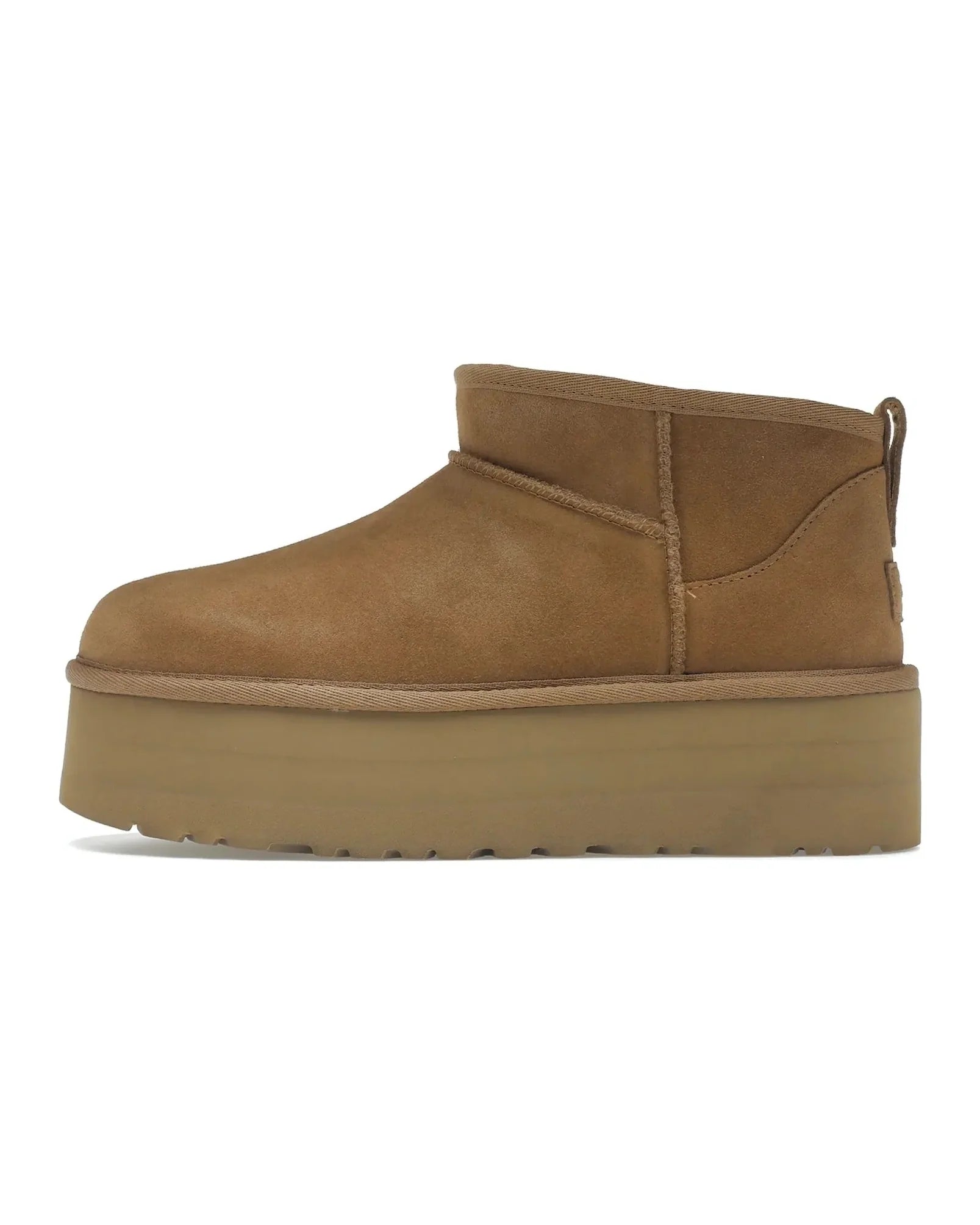 UGG Classic "Ultra Mini Platform Chestnut" - street-bill.dk