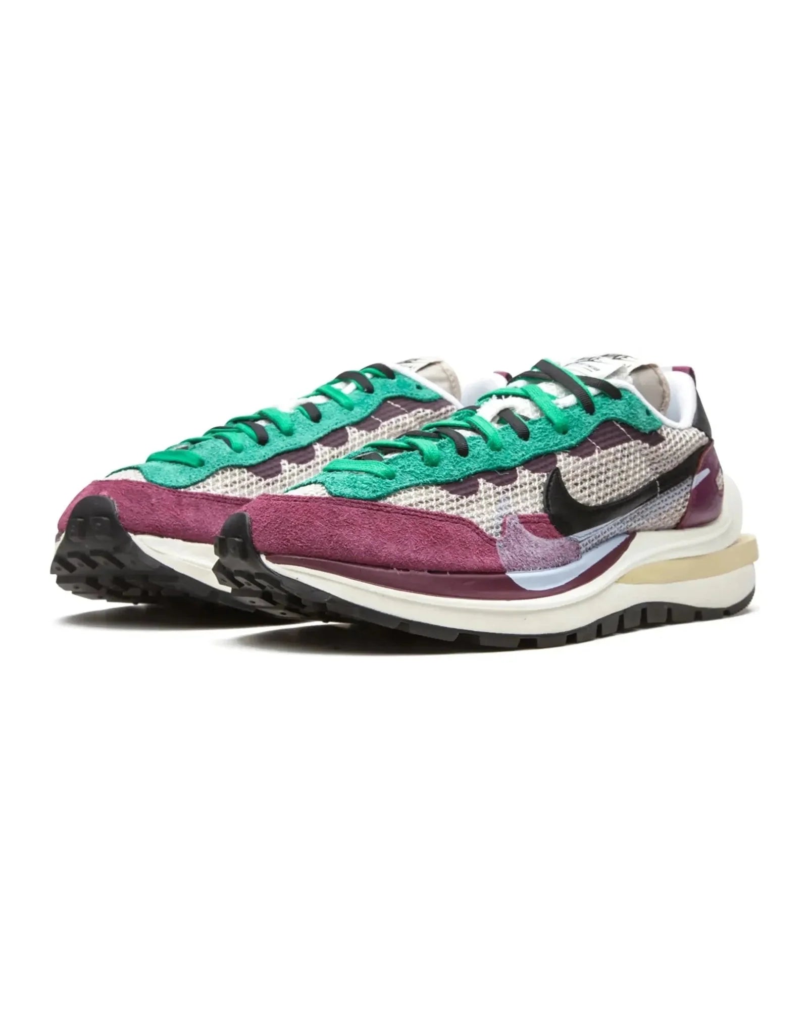 Nike Vaporwaffle Sacai "Red Neptune Green" - street-bill.dk