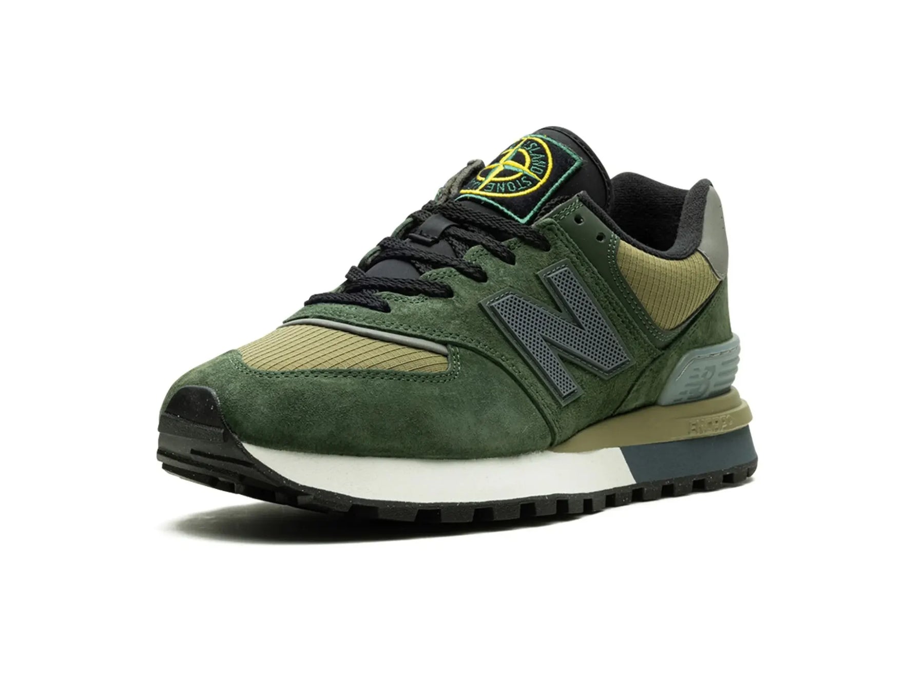 New Balance 574 Legacy Stone Island Dark Green