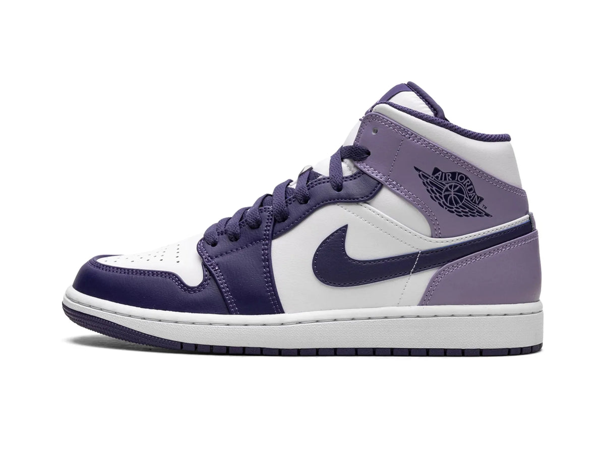 Nike Air Jordan 1 Mid "Blueberry" - street-bill.dk