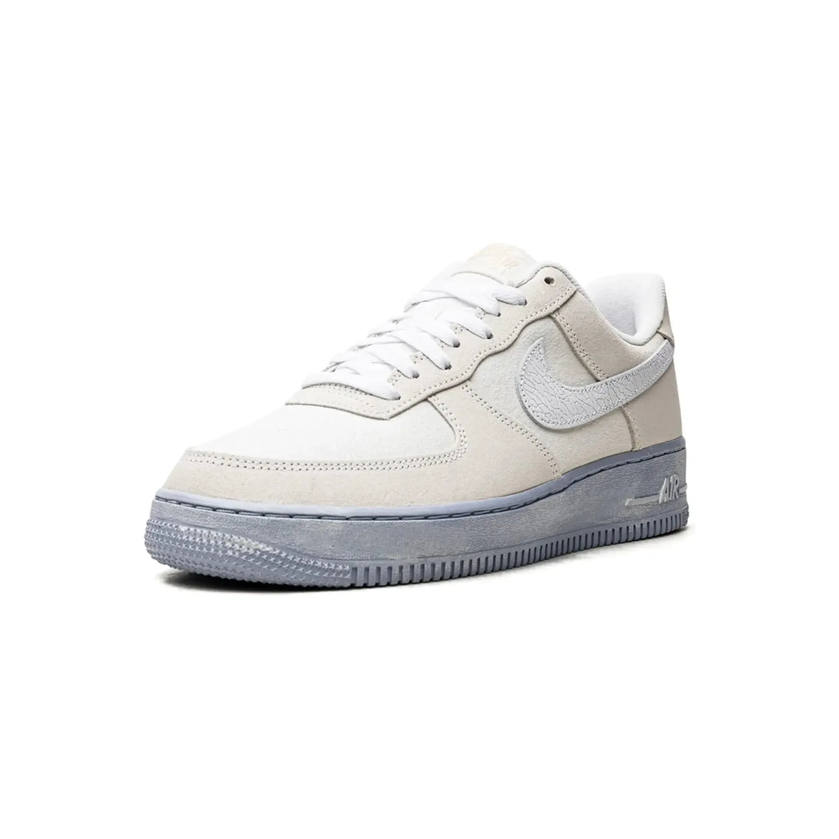 Nike Air Force 1 Low LV8 EMB "Summit White Blue Whisper" - street-bill.dk