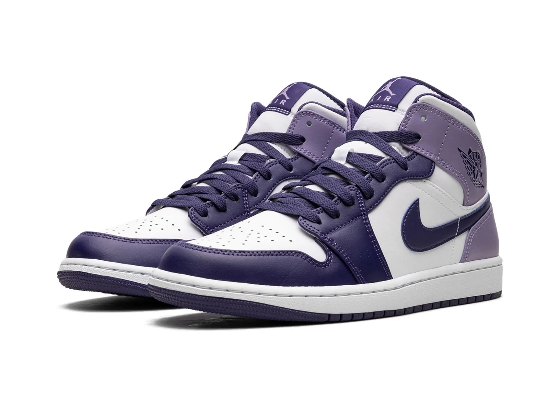 Nike Air Jordan 1 Mid "Blueberry" - street-bill.dk