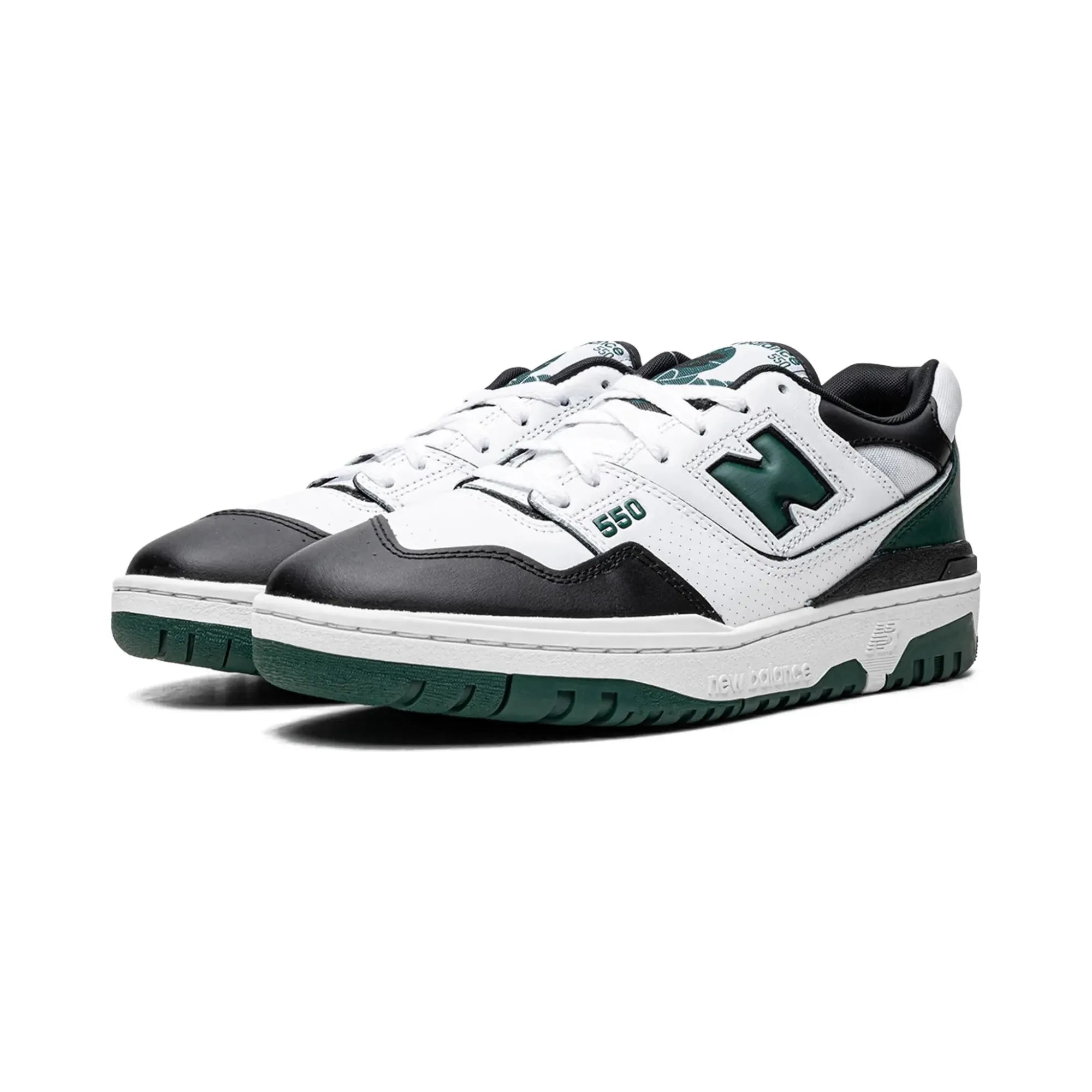 New Balance 550 "White Green Black" - street-bill.dk