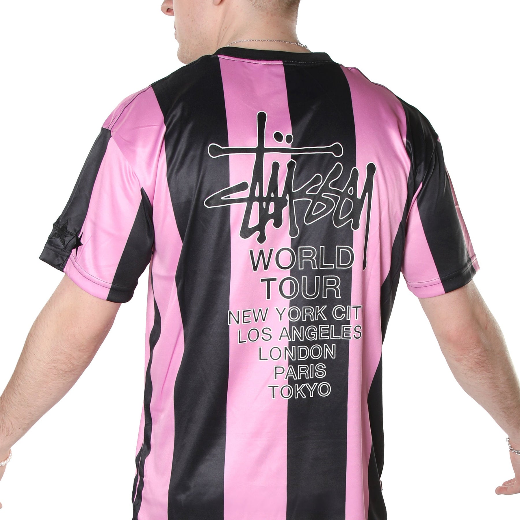 Stüssy Jersey "Pink/Black"