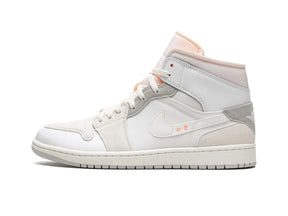 Nike Air Jordan 1 Mid SE Craft "Inside Out White Grey" - street-bill.dk