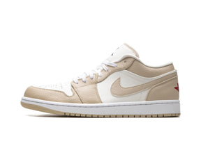 Nike Air Jordan 1 Low "Sail Rattan University Red" - street-bill.dk