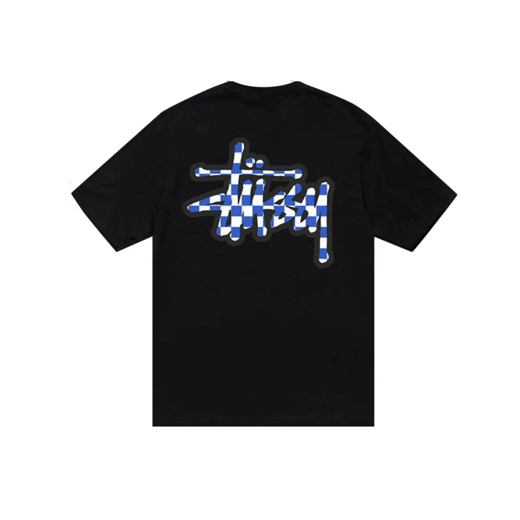 Stüssy Checker Stock T-shirt "Black"