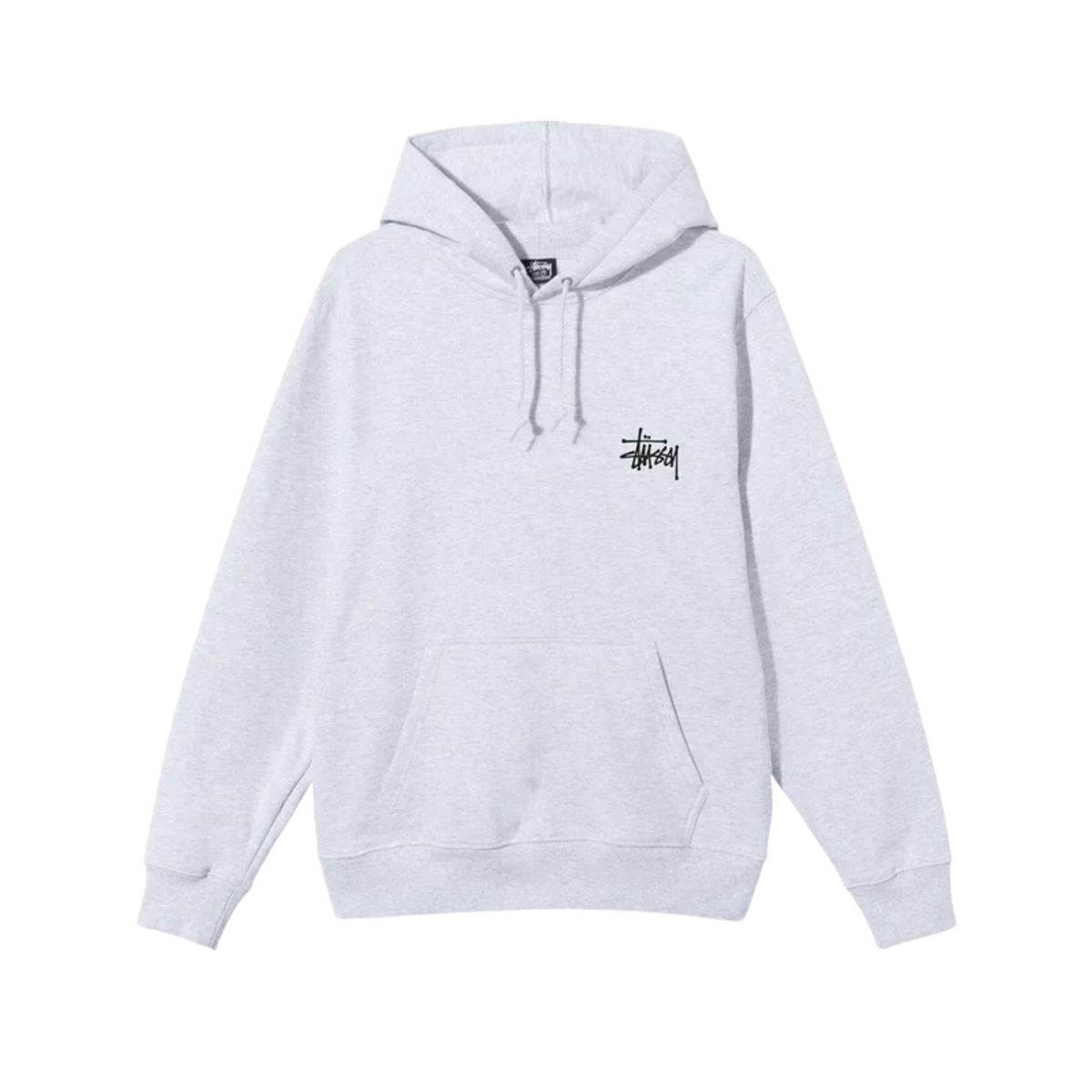 Stüssy Basic Hoodie "Ash Heather"