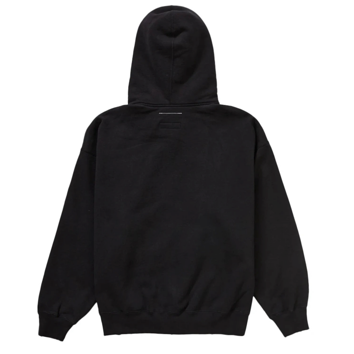 Supreme x mm6 zip hoodie black