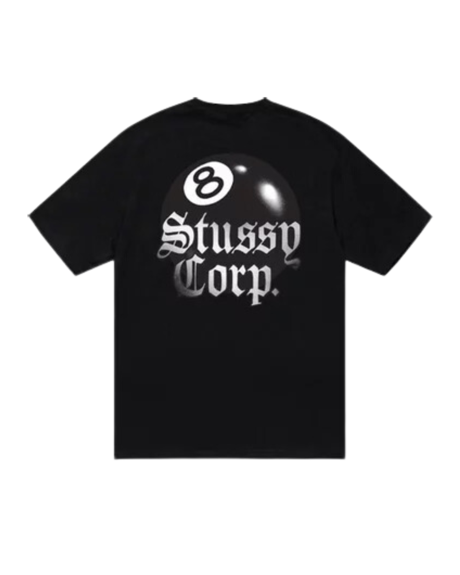 Stüssy 8 Ball Corp. T-shirt "Black"