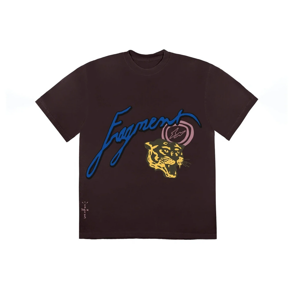 Travis Scott Cactus Jack For Fragment Icons T-shirt "Brown"