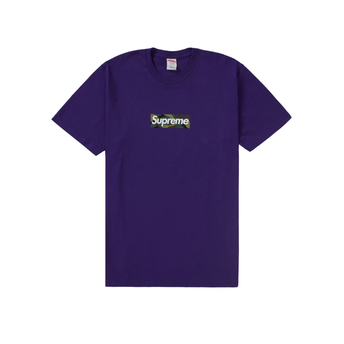 Supreme box logo blue t-shirt