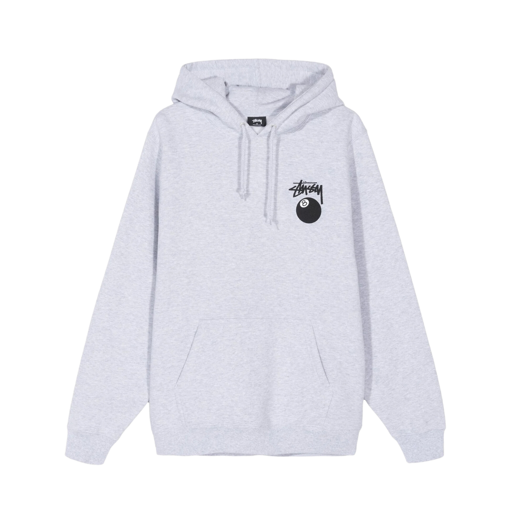 Stüssy 8 Ball Hoodie "Ash heather"