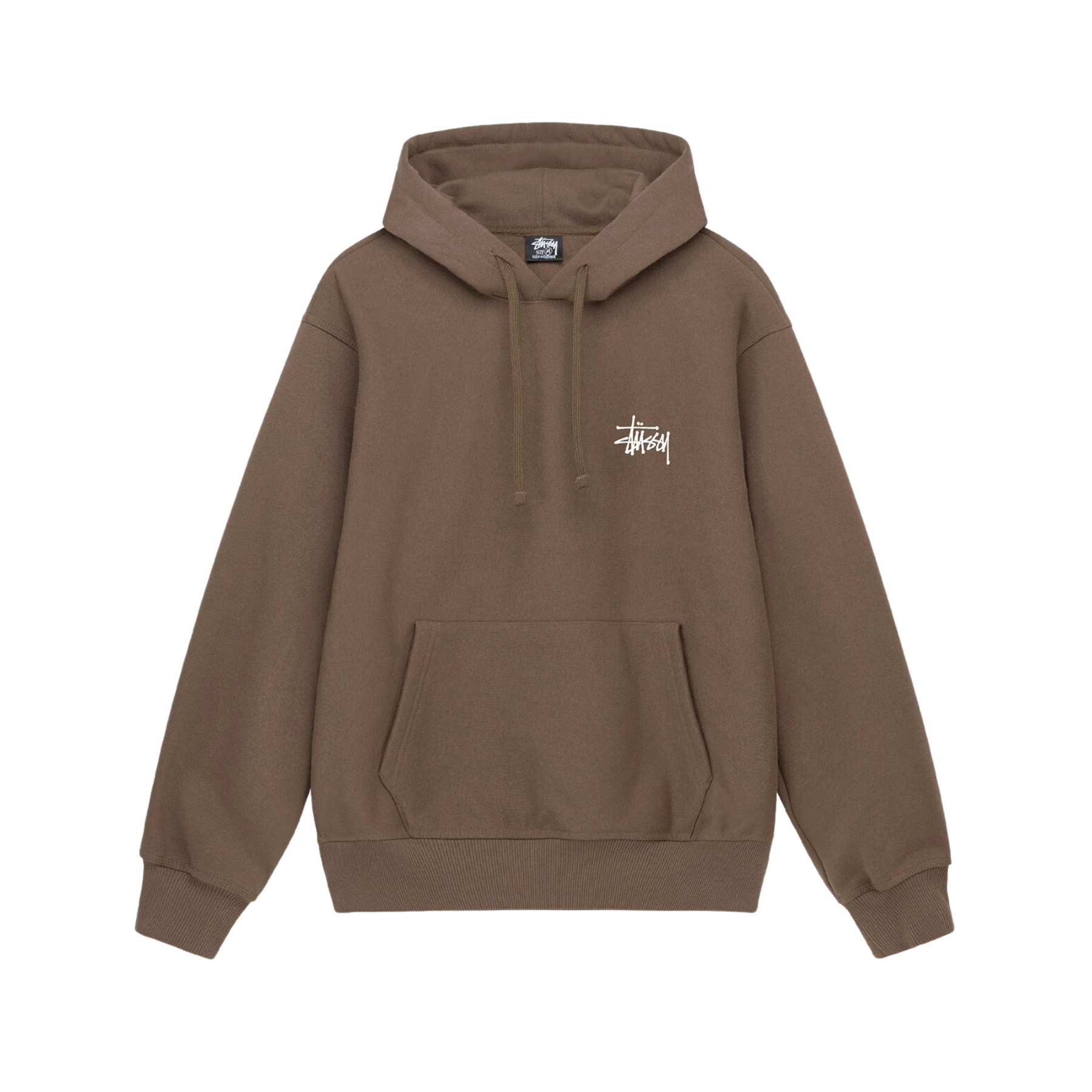 Stüssy Basic Hoodie "Coffee"