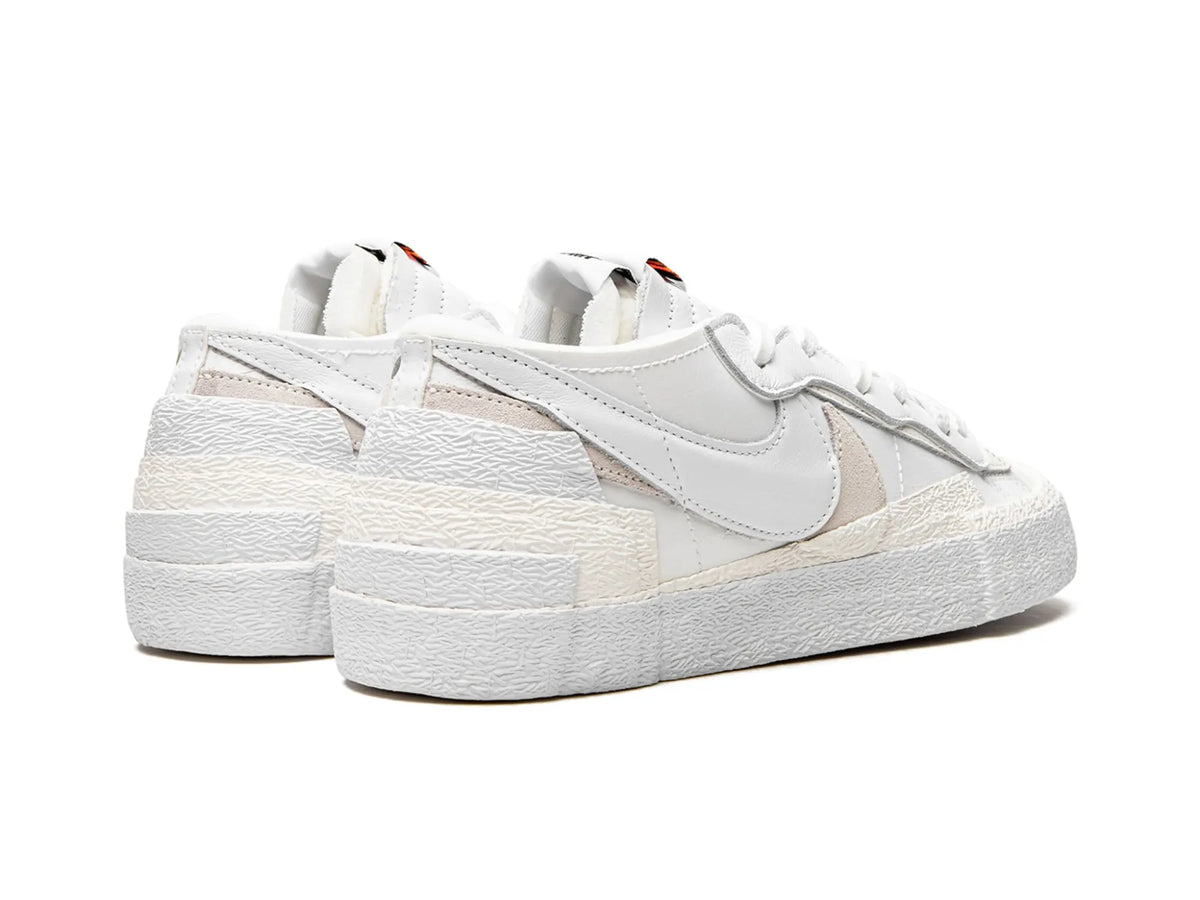 Nike Blazer Low X Sacai "All White" - street-bill.dk