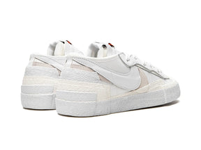 Nike Blazer Low X Sacai "All White" - street-bill.dk