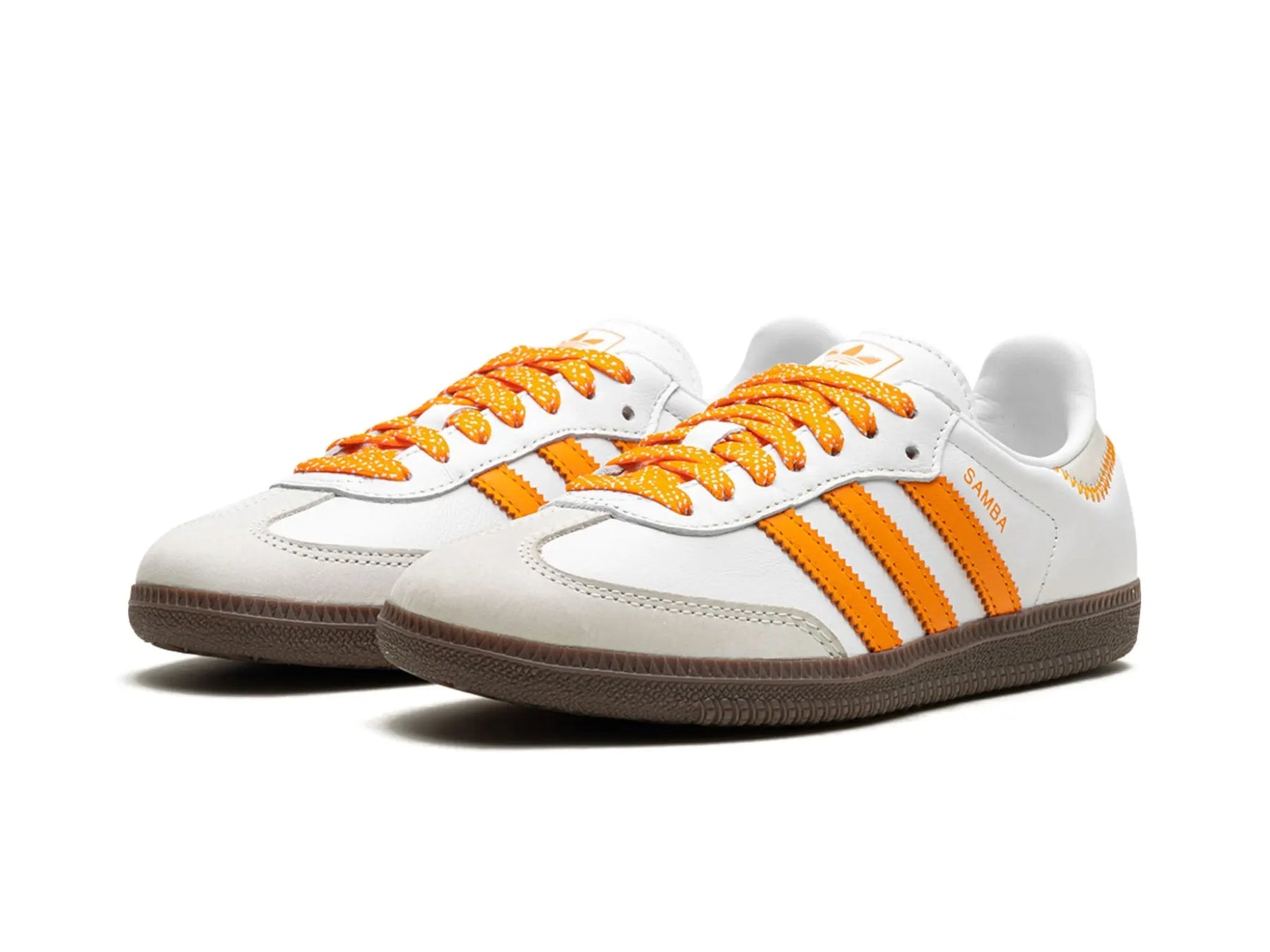 adidas Samba OG Cloud White Orange (Women's)