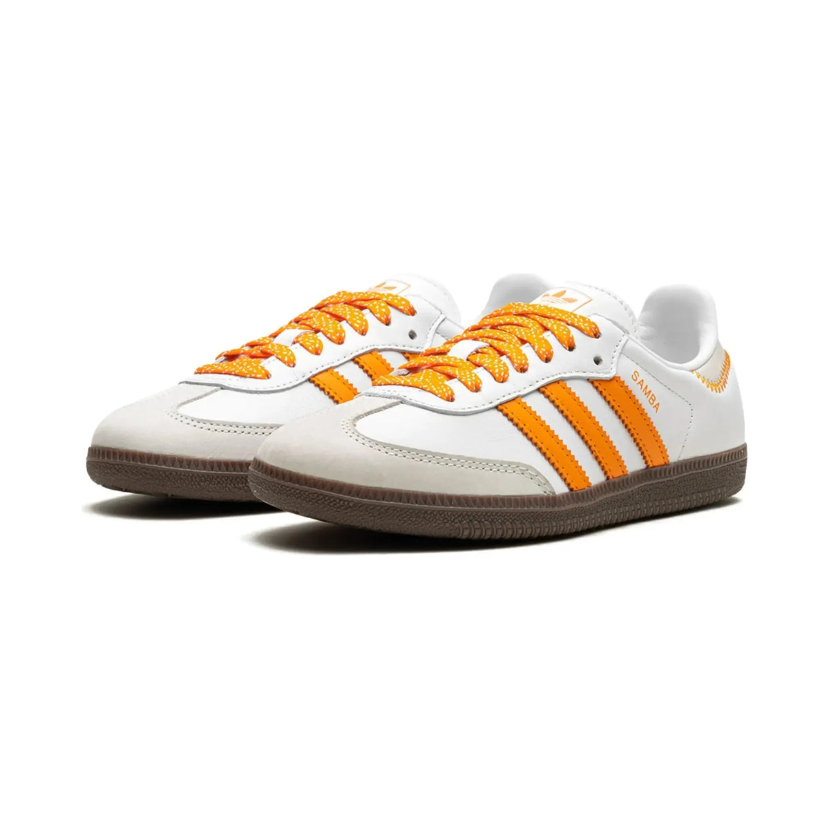 adidas Samba OG Cloud White Orange (Women's)