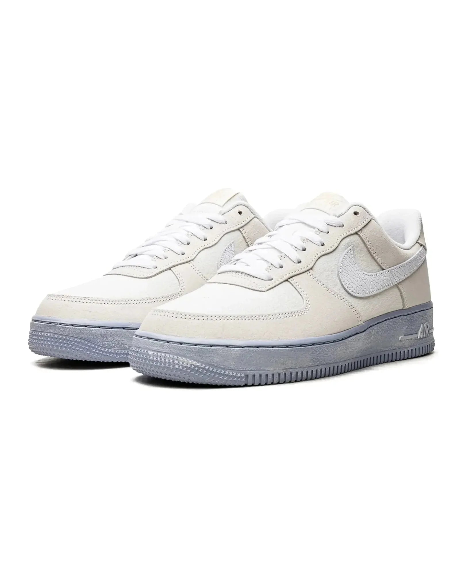 Nike Air Force 1 Low LV8 EMB "Summit White Blue Whisper" - street-bill.dk