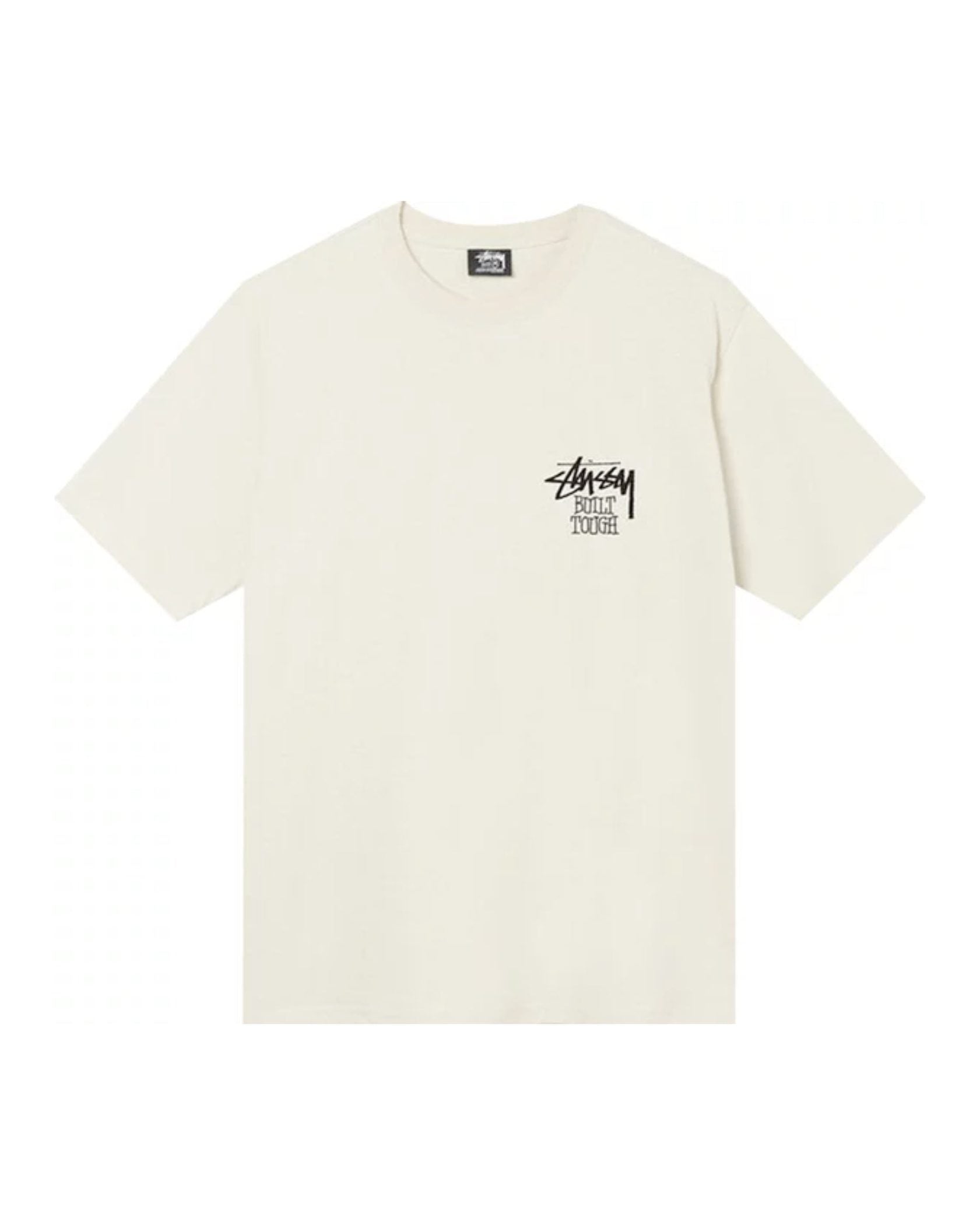Stussy Built Tough Tee "Putty" - street-bill.dk