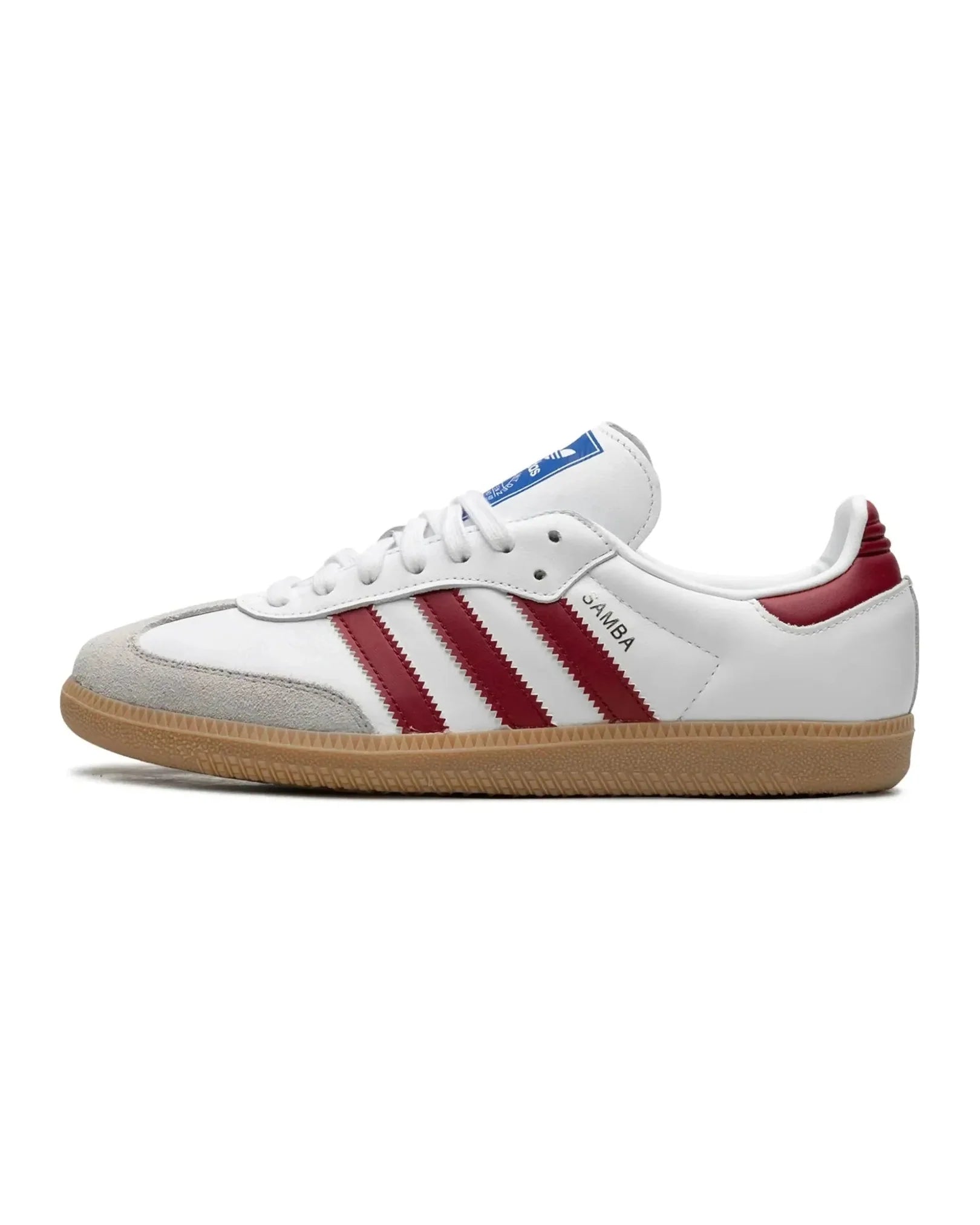 adidas Samba OG White Burgundy Gum