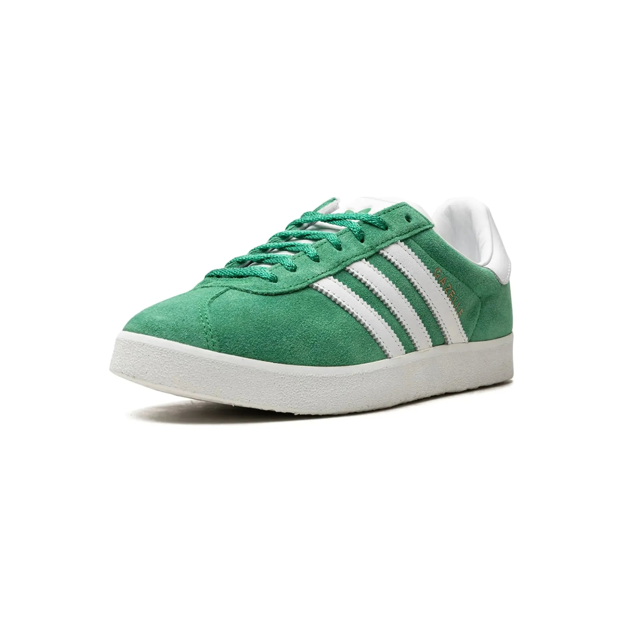 adidas Gazelle 85 Green White Gold Metallic