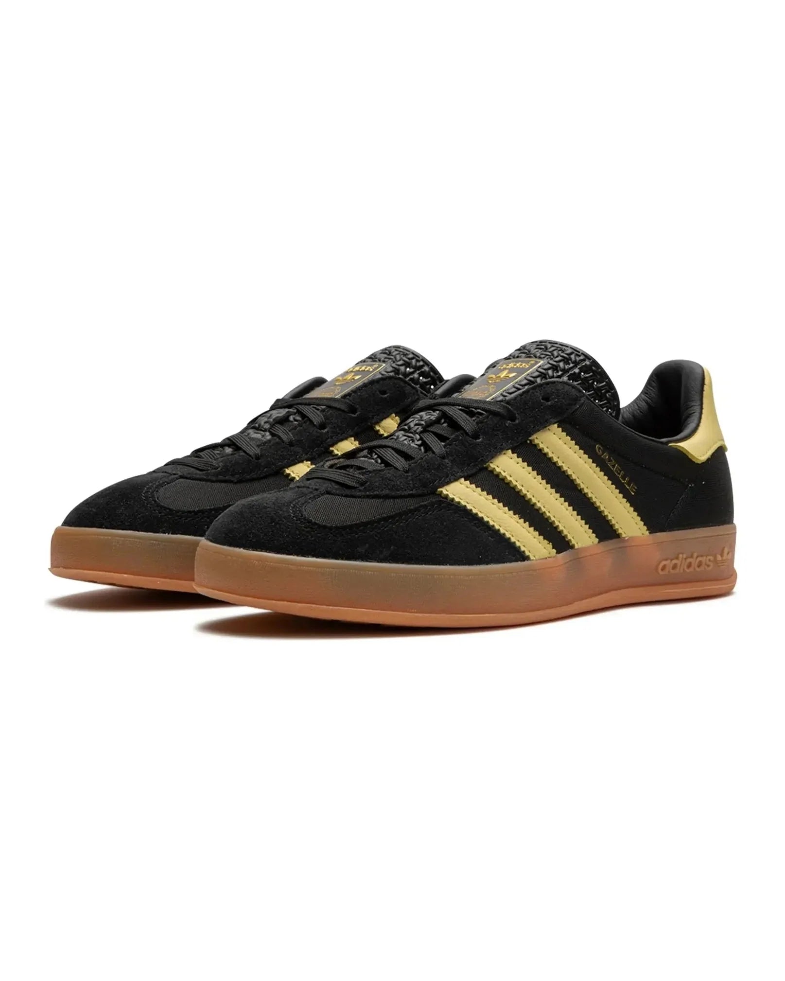 Adidas Gazelle Indoor "Black Almost Yellow Gum" - street-bill.dk