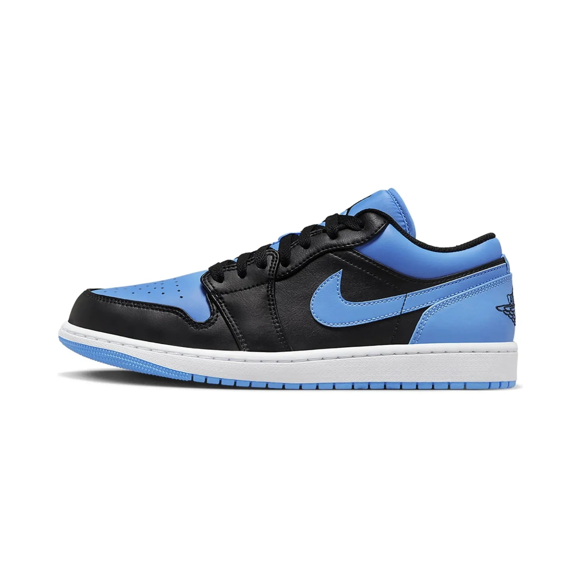 Nike Air Jordan 1 Low "Black University Blue" - street-bill.dk