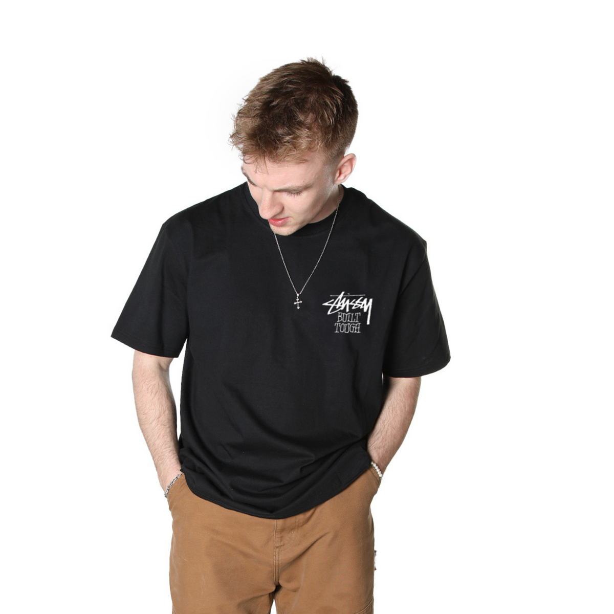 Stüssy Built Tough Tee "Black"