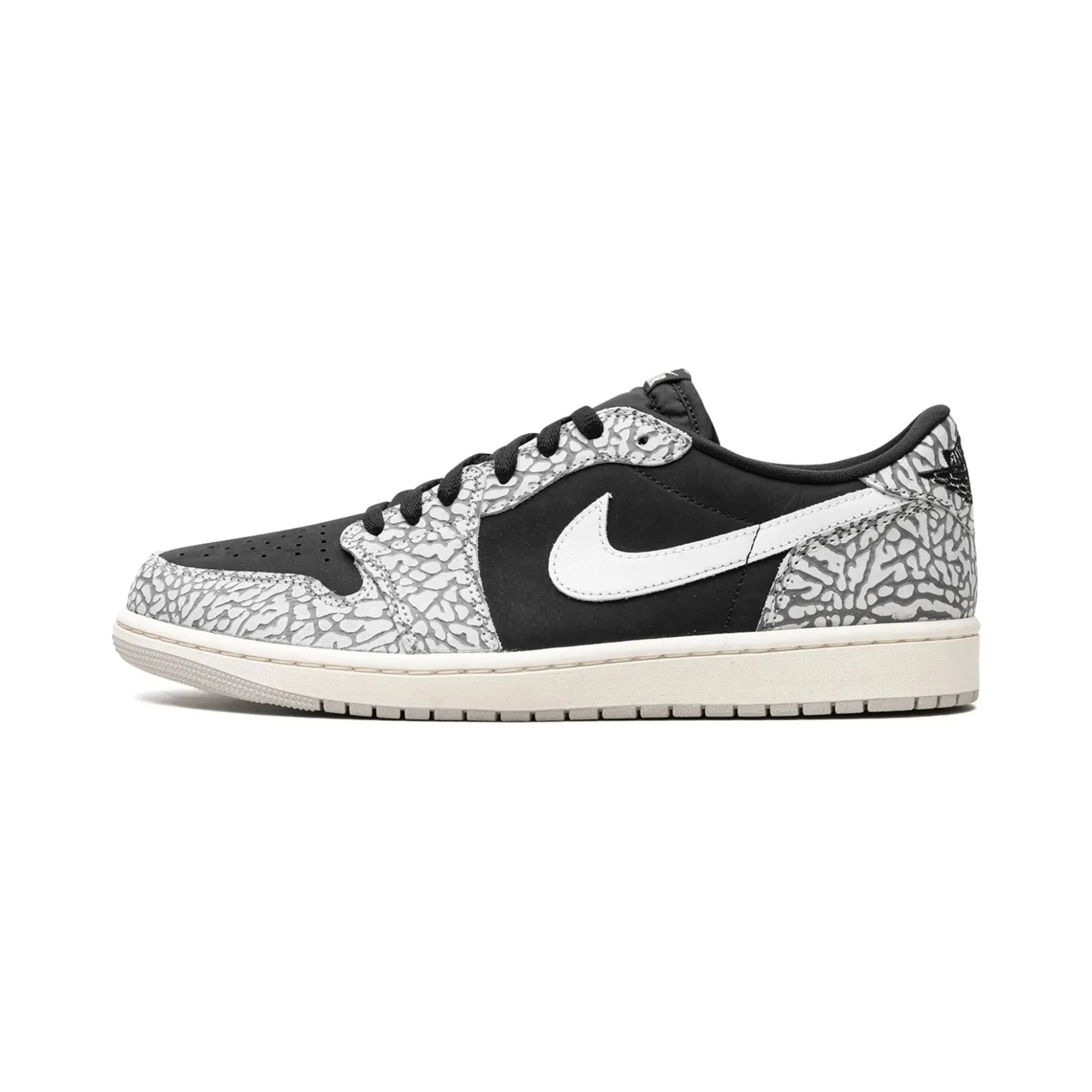 Nike Air Jordan 1 Retro Low OG "Black Cement" - street-bill.dk