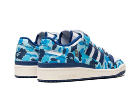 Adidas Forum 84 Low Bape "30th Anniversary Blue Camo" - street-bill.dk