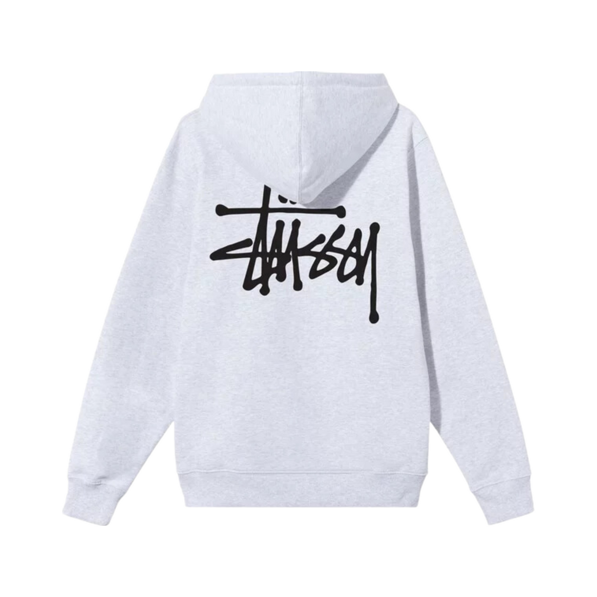 Stüssy Basic Hoodie "Ash Heather"