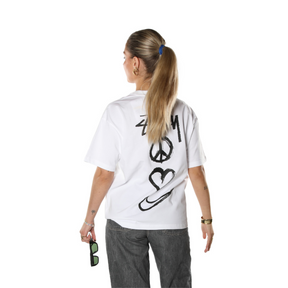 Nike X Stüssy Peace, Love, Swoosh T-shirt "White"