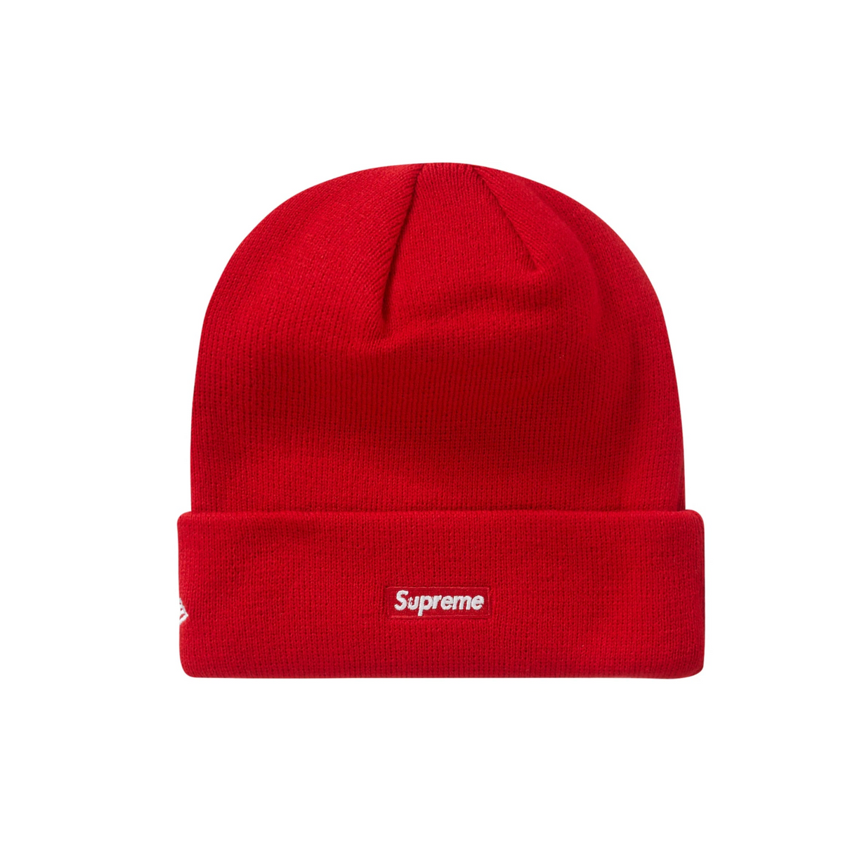 Supreme New Era S Logo Beanie "Red"