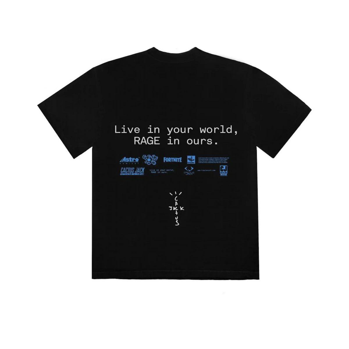 Travis Scott The Scotts World T-Shirt "Black"