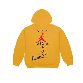 Travis Scott x Jordan Cactus Jack Highest Hoodie "Gold"