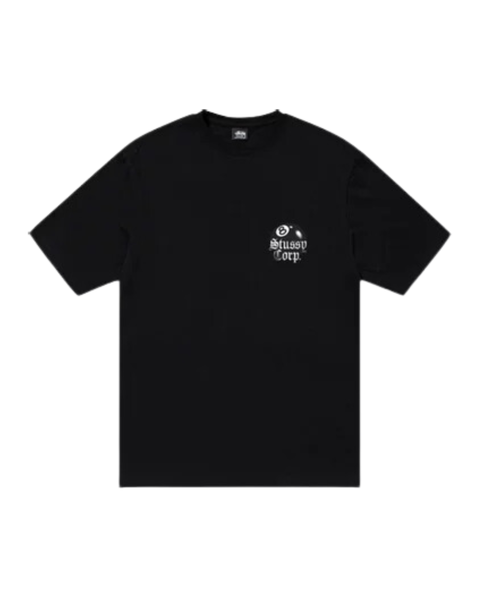 Stüssy 8 Ball Corp. T-shirt "Black"