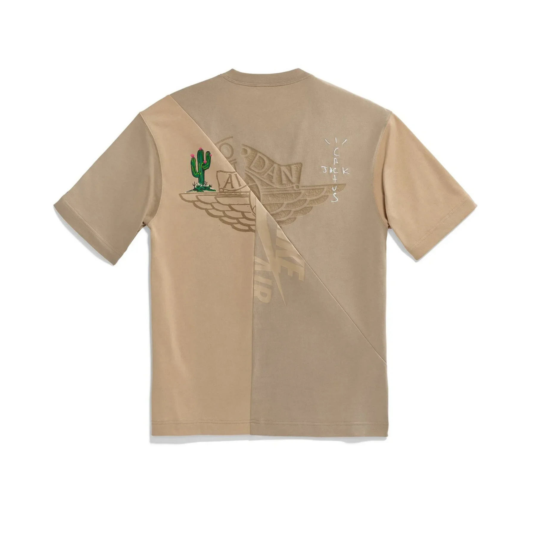 Travis Scott Cactus Jack x Jordan T-shirt "Khaki/Desert"