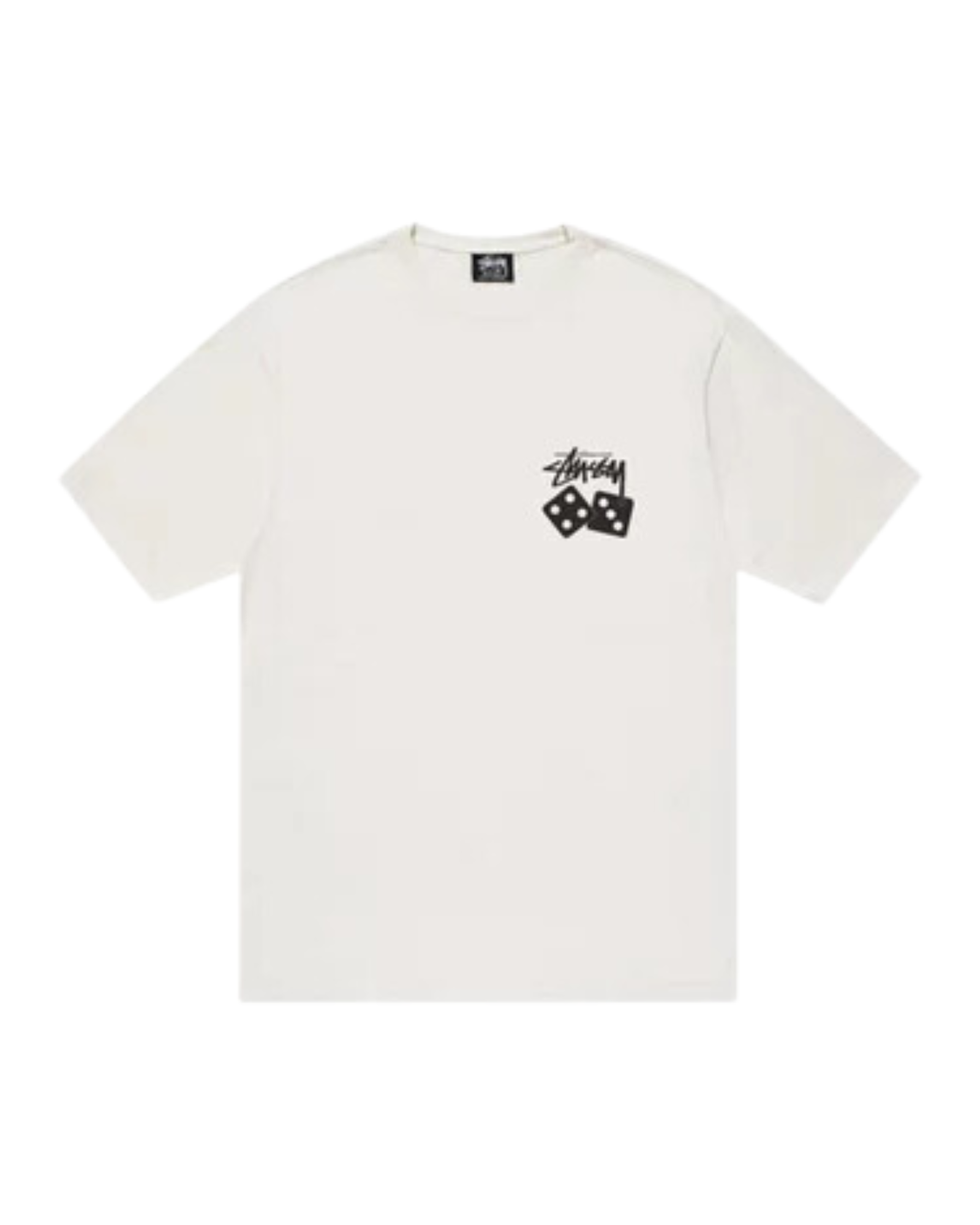 Stüssy Dice Pigment Dyed T-shirt "White"