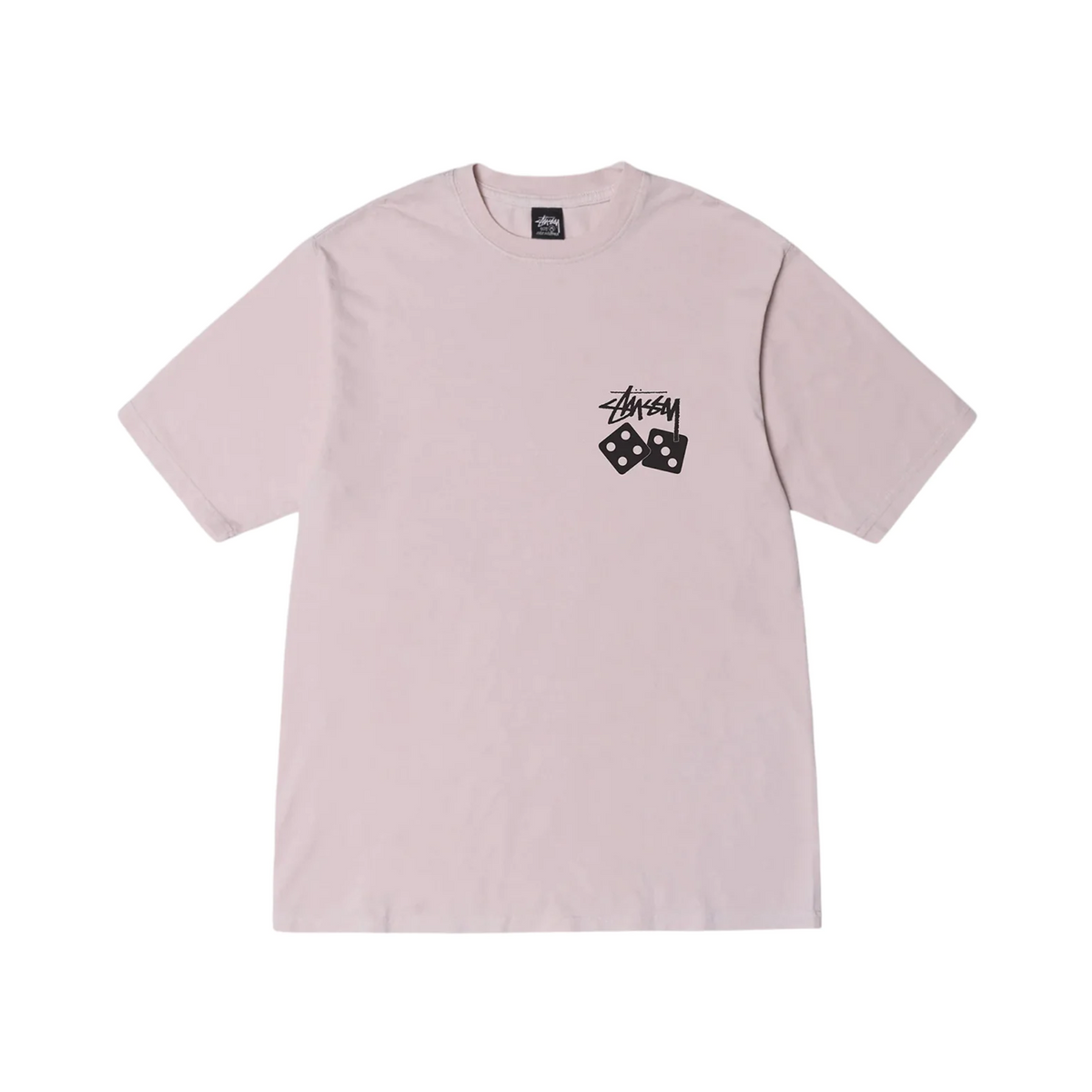 Stussy Dice Pigment Dyed T-shirt "Blush"