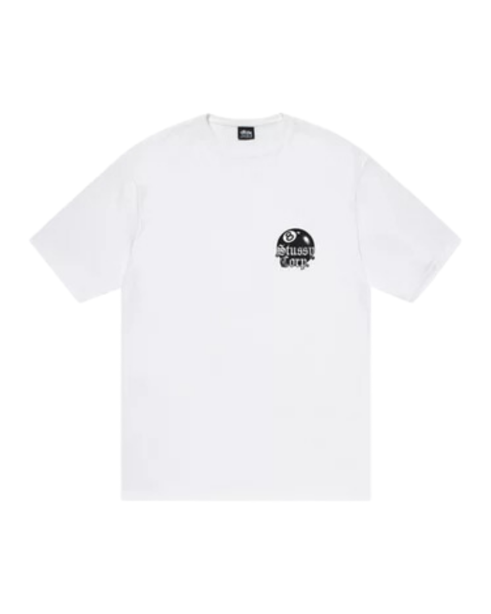 Stüssy 8 Ball Corp. T-shirt "White"