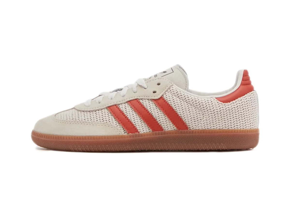 adidas Samba OG Crystal White Preloved Red