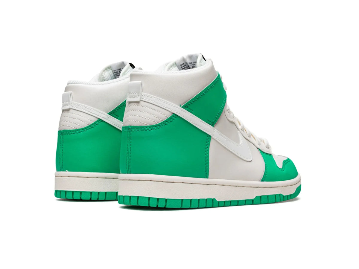 Nike Dunk High "White Green" - street-bill.dk