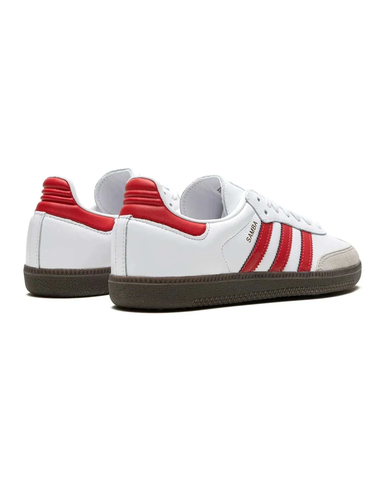 Adidas Samba "White Better Scarlet" - street-bill.dk